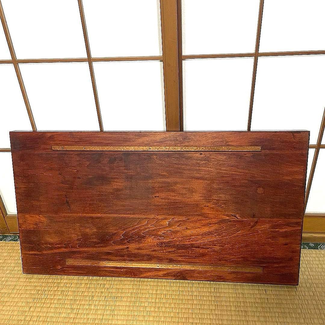 ⭐️骨董 長火鉢 古民具 アンティーク 古道具 テーブル　2way天板取り外し付