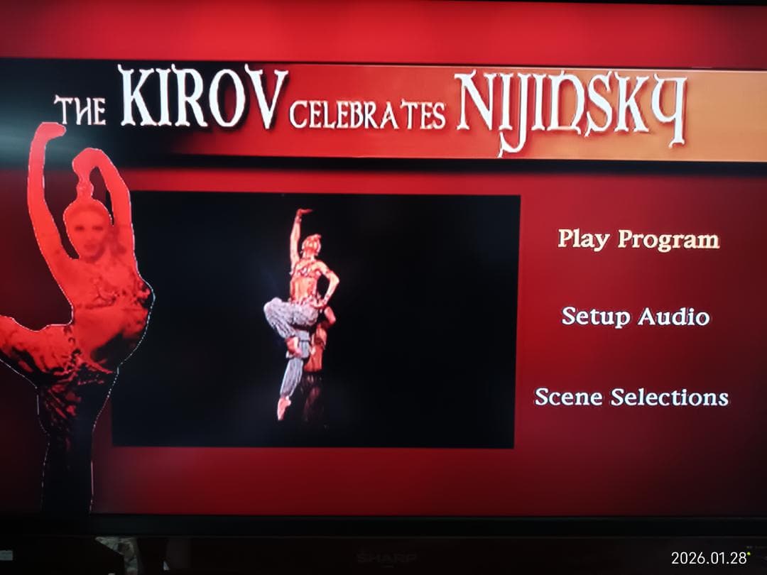 J083　DVD　ＤＶＤ　バレエ　シェヘラザート・薔薇の精・タン人の踊り・火の鳥