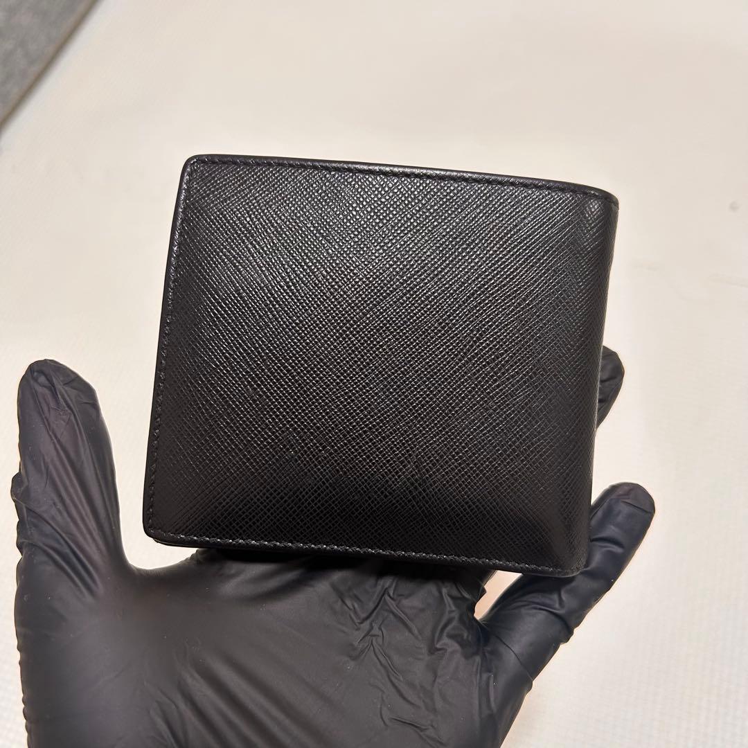 ノ*リ様 PRADA 二つ折り財布 黒/赤/青