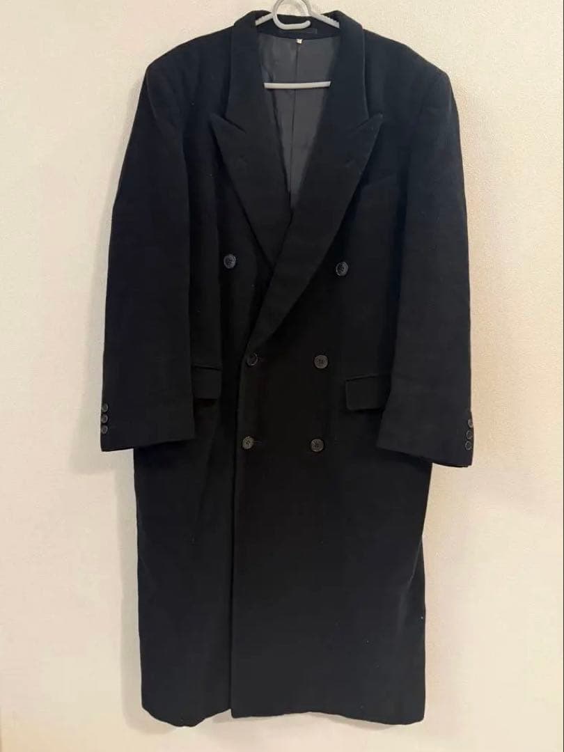 【美品】YSL diffusion hommes 90s ウールロングコート L