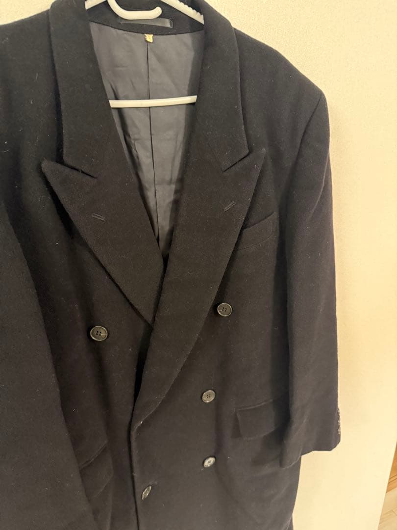 【美品】YSL diffusion hommes 90s ウールロングコート L