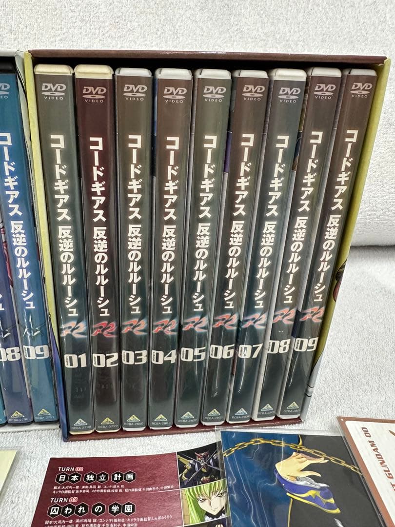 ★ コードギアス　反逆のルルーシュ　1/R2 全18巻　2BOX付き