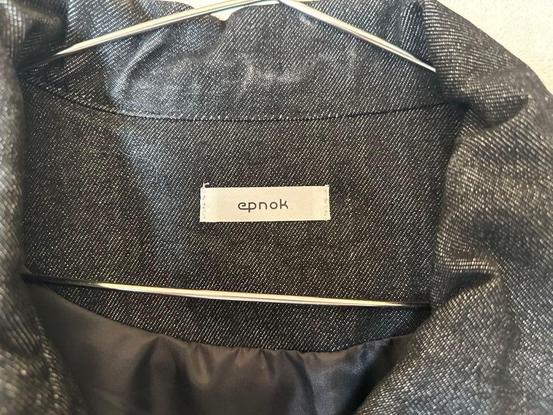 epnok ハイネックデニムジャケット カーブデニムパンツ