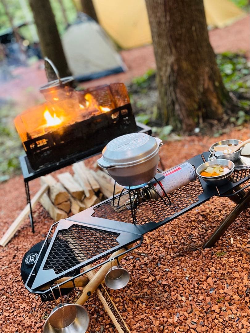 SOMABITO 焚火サイドスタンドテーブルセット