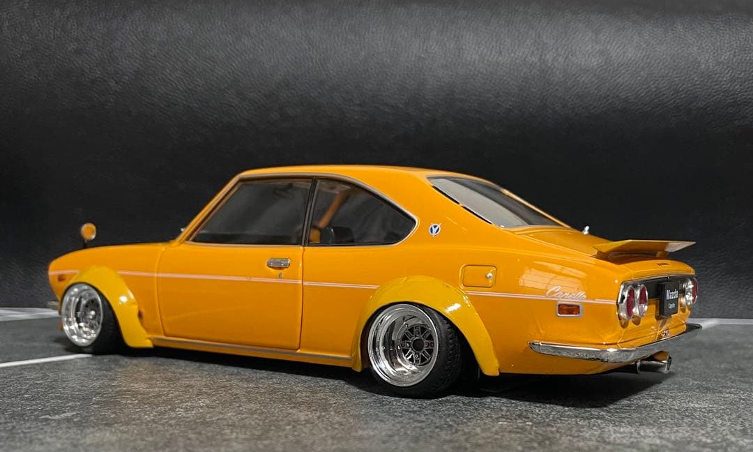 1/24 アシェット 国産名車 MAZDA カペラ 旧車 改造車 カスタムカー