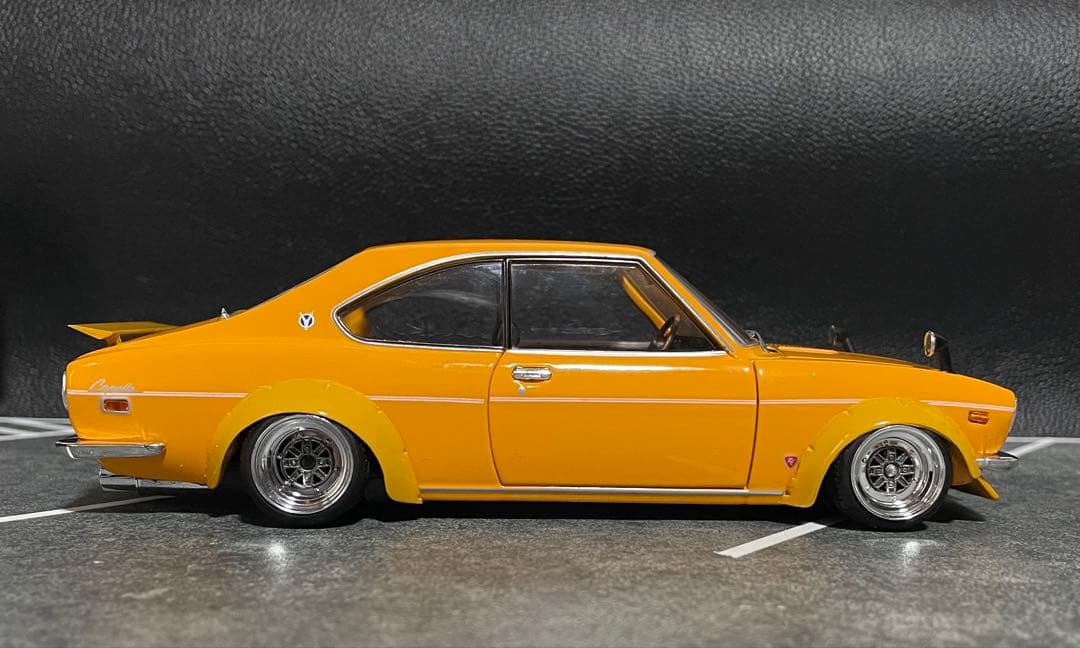 1/24 アシェット 国産名車 MAZDA カペラ 旧車 改造車 カスタムカー