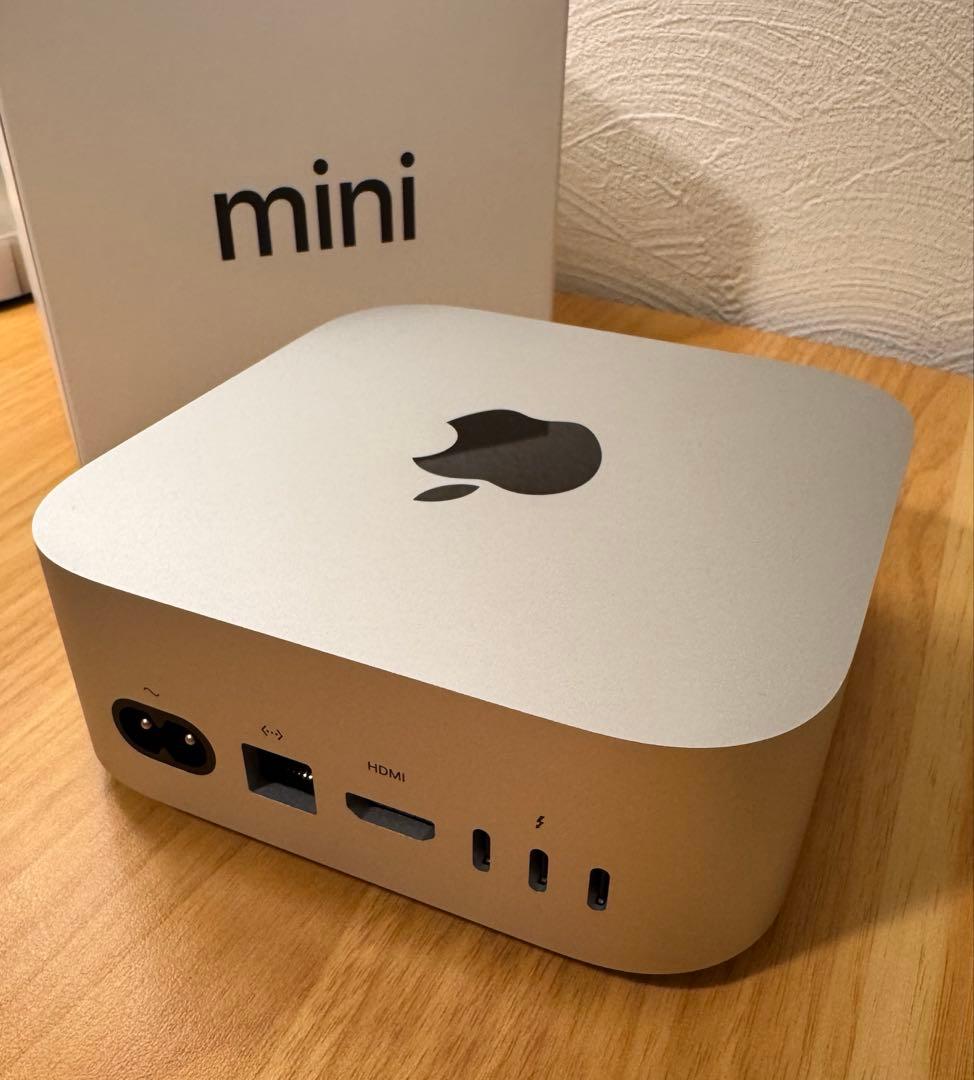 Apple Mac mini M4/10コア/16GBメモリ/512GB SSD