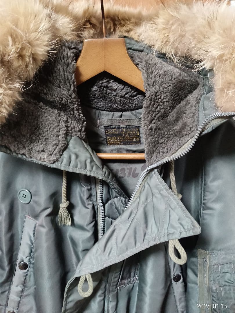 希少！最初期 黒タグ 50s N-3B ビンテージUSAF フライトジャケット