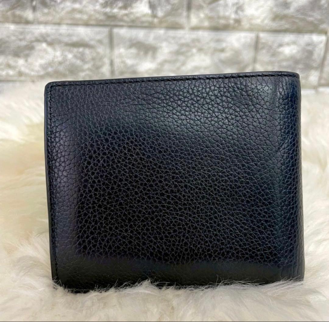 Dior　ディオール　ERLコラボ　二つ折り財布　レザー　フラワー　ロゴ