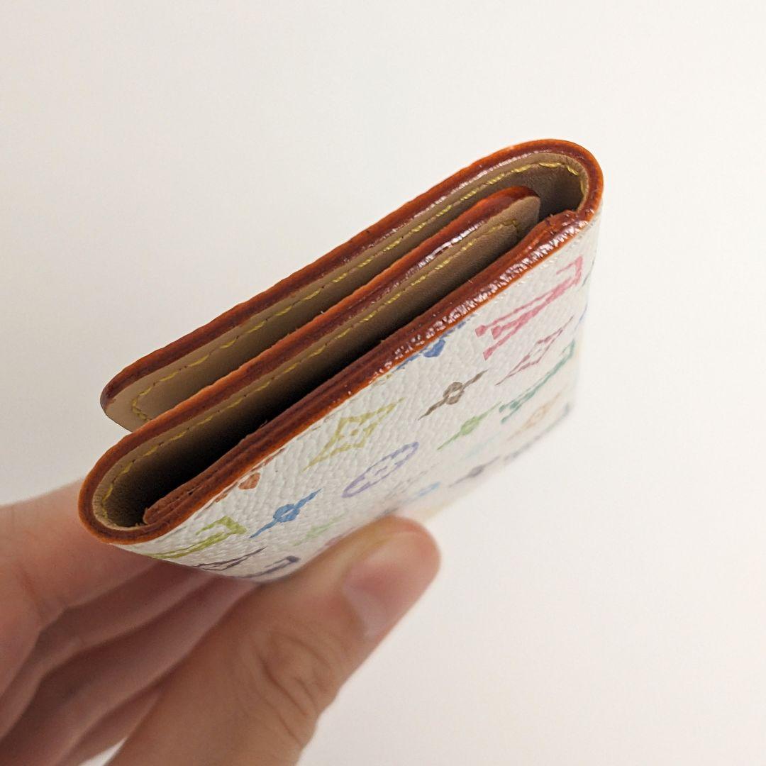 ルイヴィトン モノグラム マルチカラー キーケース 4連 ホワイト 中古