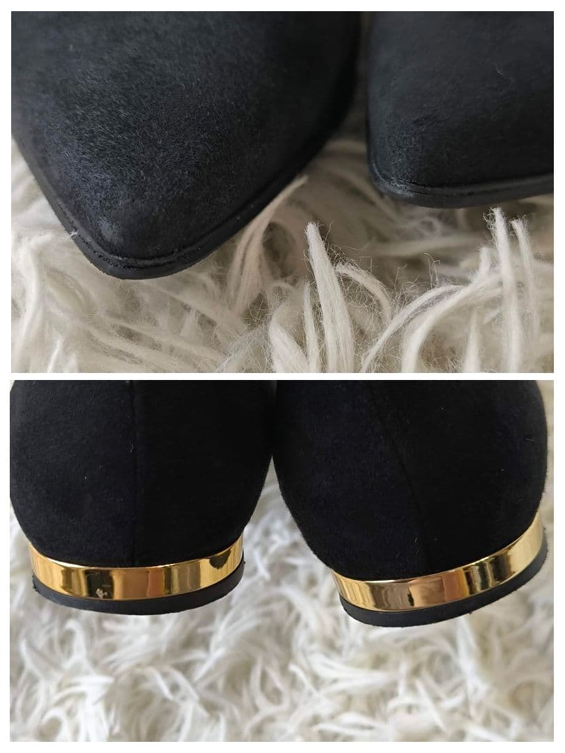 【美品】BALDAN バルダン フラットパンプス ポインテッドトゥ