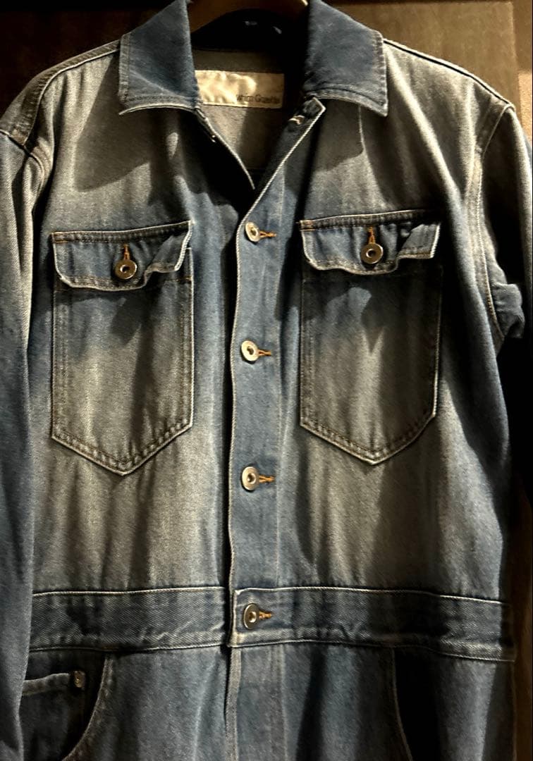 ウィムガゼット　デニムブルー オーバーオール