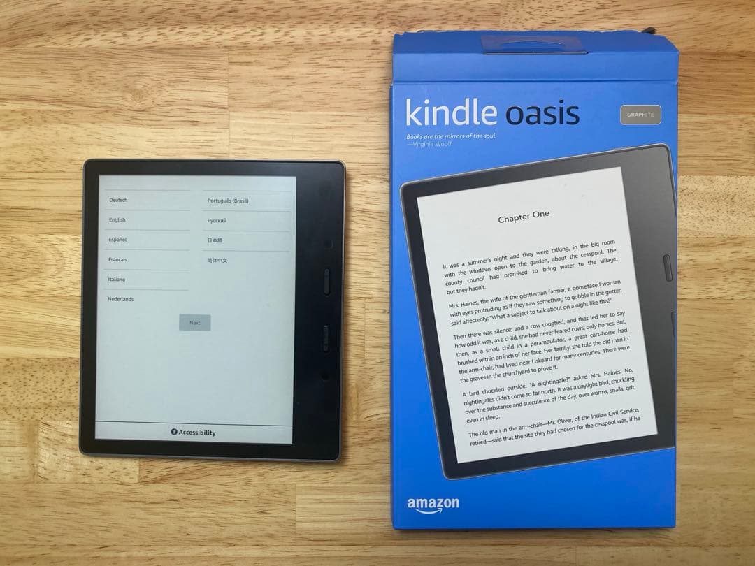 Kindle Oasis 第10世代 Wi-Fiモデル 8GB 保護フィルム付