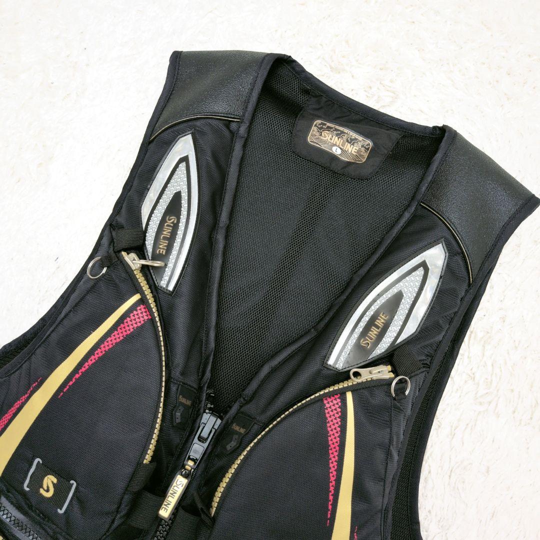 【極美品】サンライン　SUL-240　フローティングベスト　ライフジャケット　釣