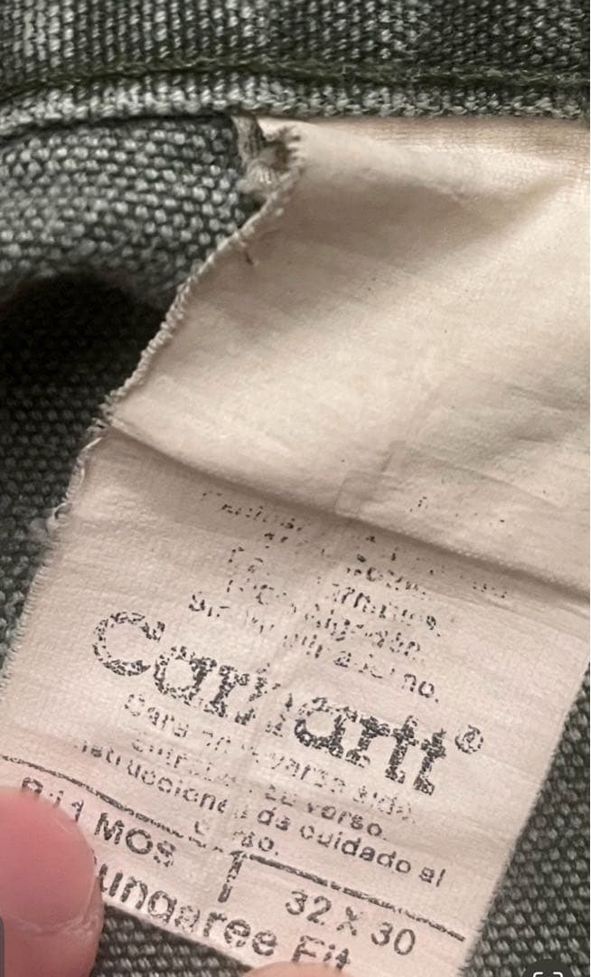 00s Carhartt カーハート ペインターパンツ カーキ W32