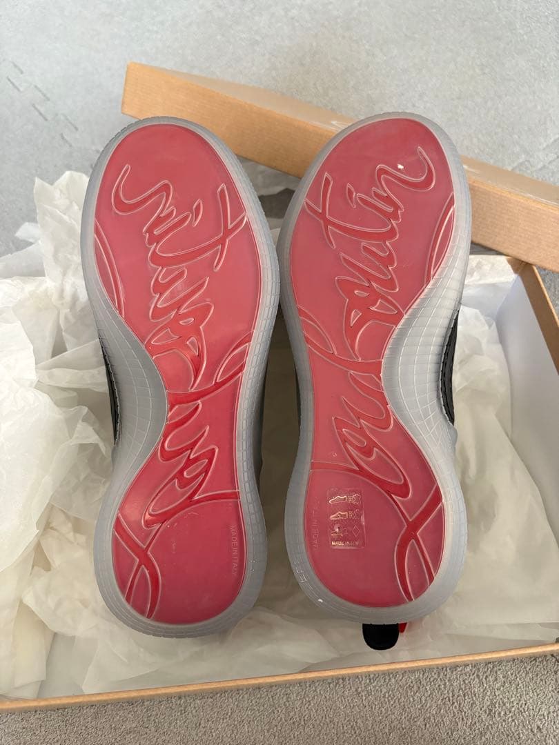 本日1/23のみお値下げ！クリスチャンルブタン スニーカー　36.5