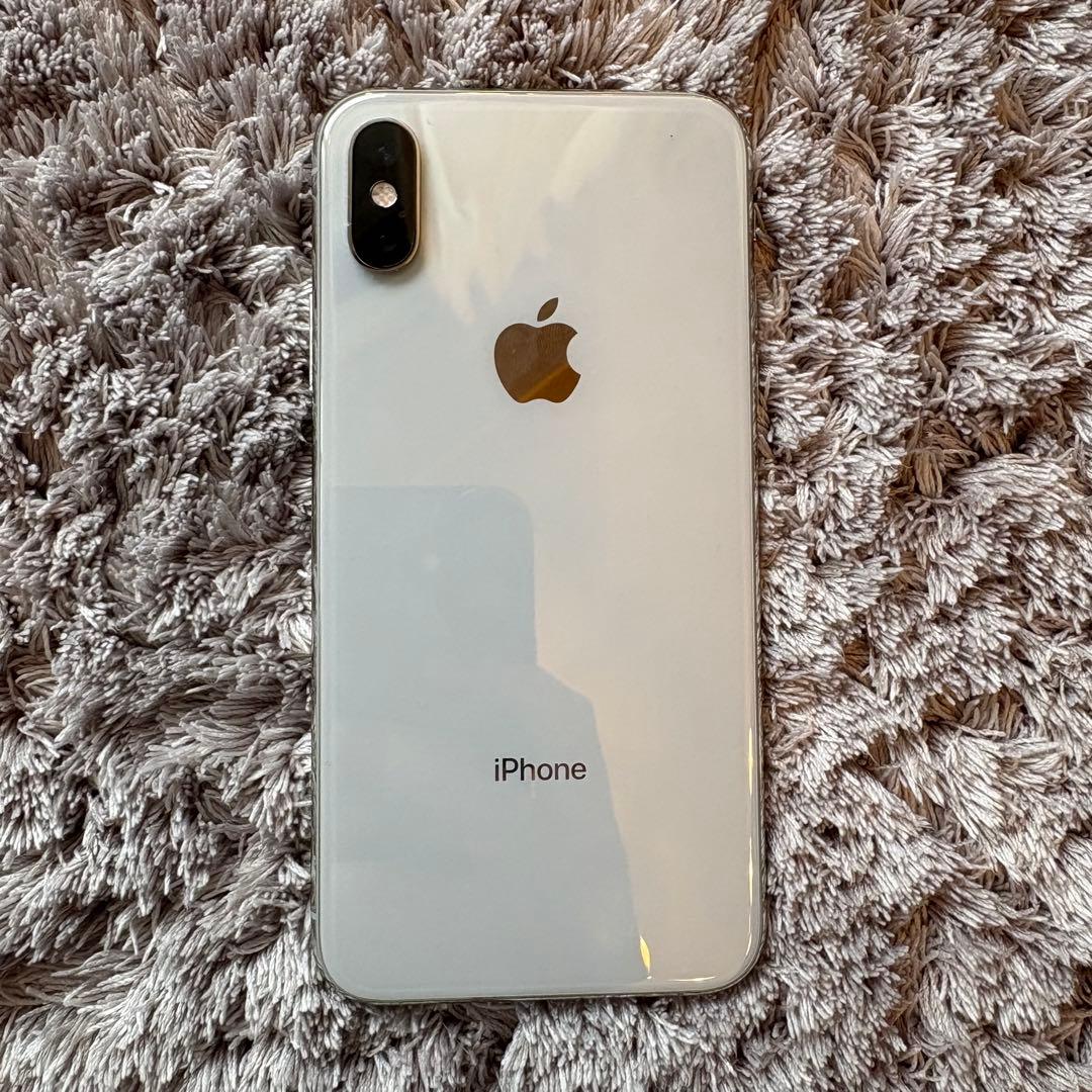 【美品】iPhone XS 64GB ホワイト SIMフリー