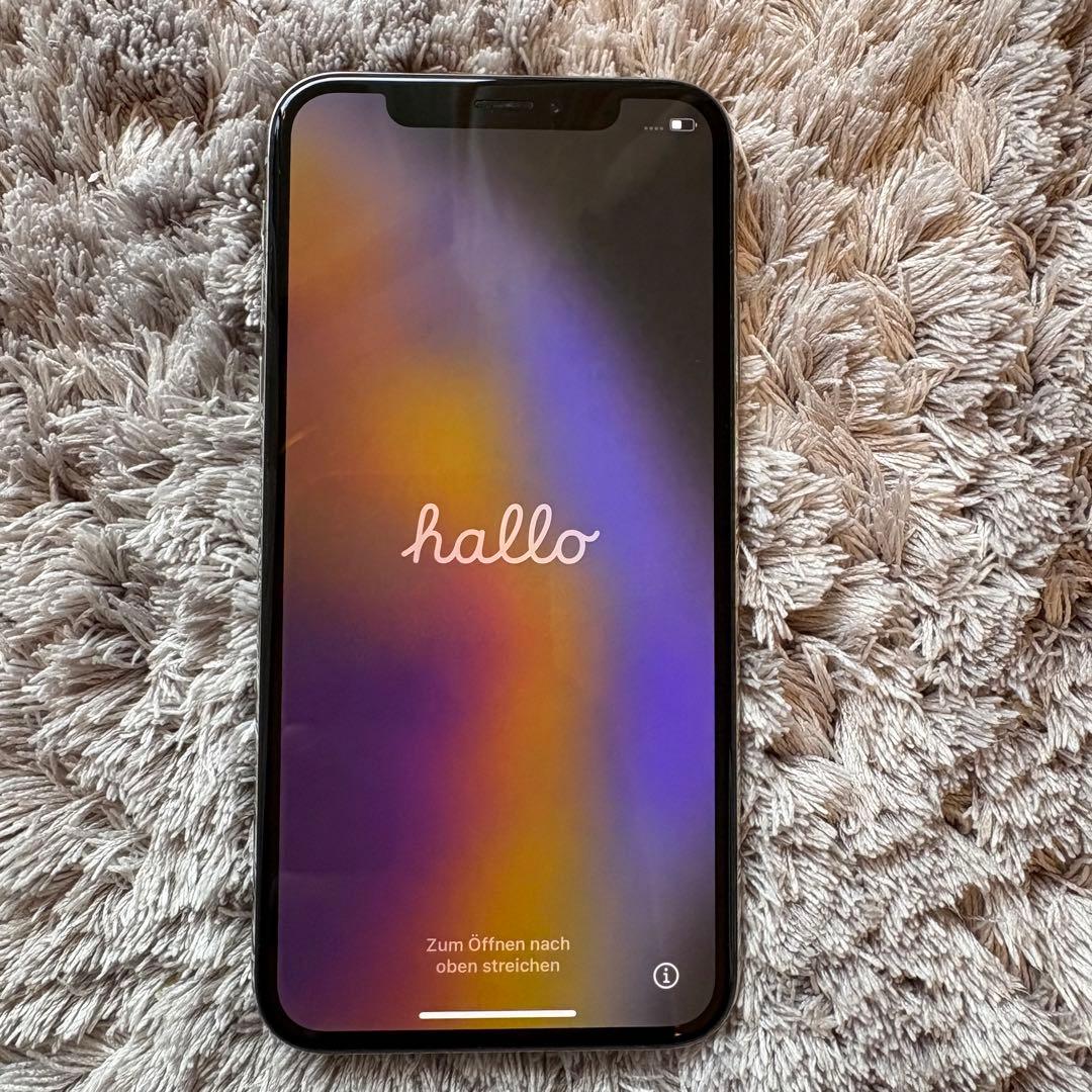 【美品】iPhone XS 64GB ホワイト SIMフリー