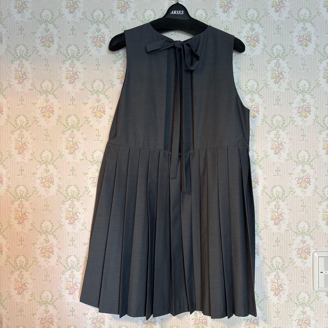 bulle de savon プリーツベスト