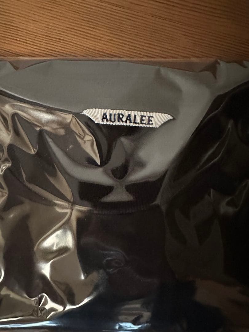 【極美品】AURALEE LUSTER PLAITING L/S TEE 3