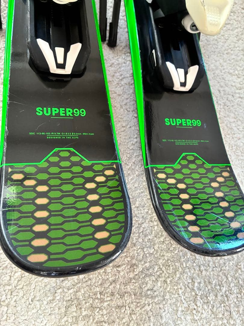 Rossignol ファンスキー板 バインディング+ブーツ(26.5cm)付き