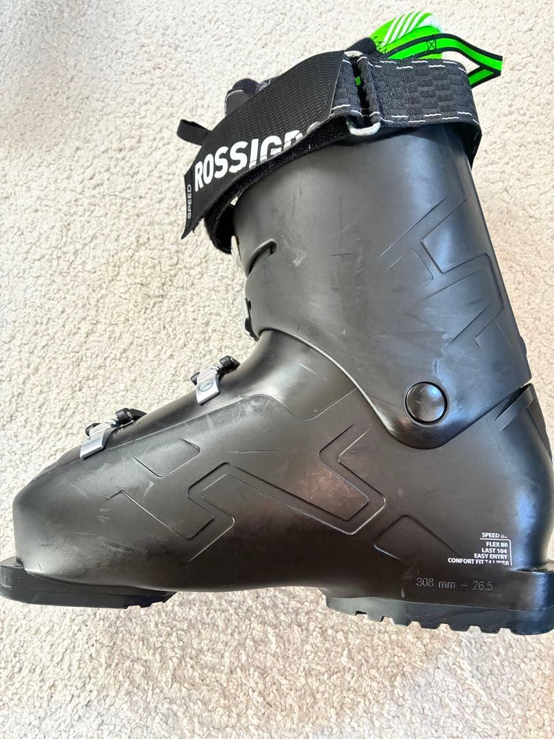 Rossignol ファンスキー板 バインディング+ブーツ(26.5cm)付き