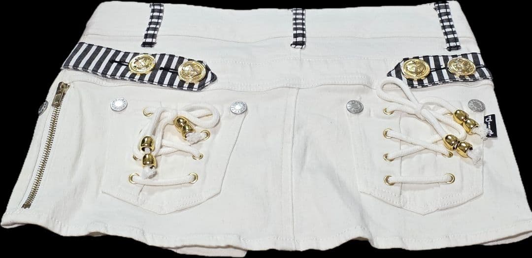 d.i.a. ホワイト タイトスカート S