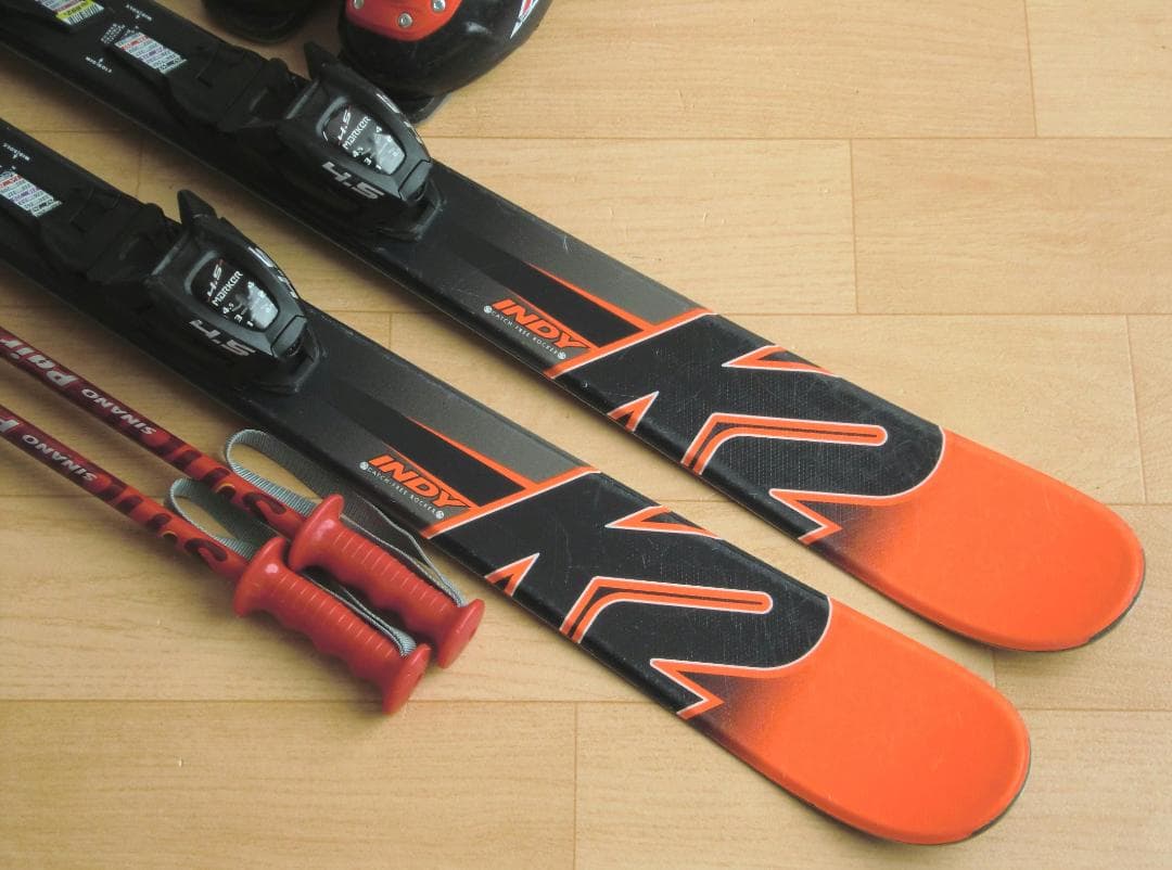 ■■11月限定■送料無料■K2■子供用スキーセット■112/21.5■WAX■■