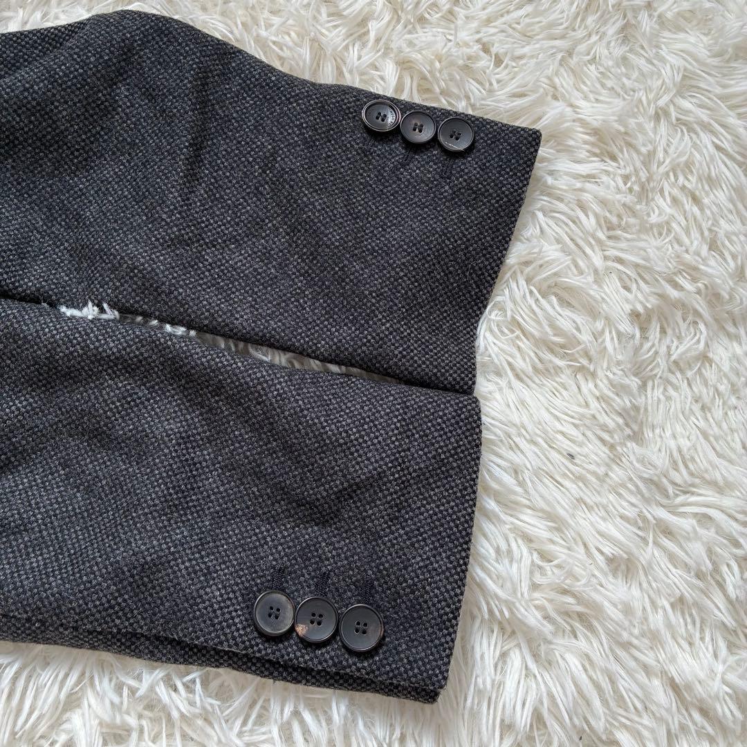 【希少】ヒューゴボス チェスターコート ライナー 46 M ダークグレー