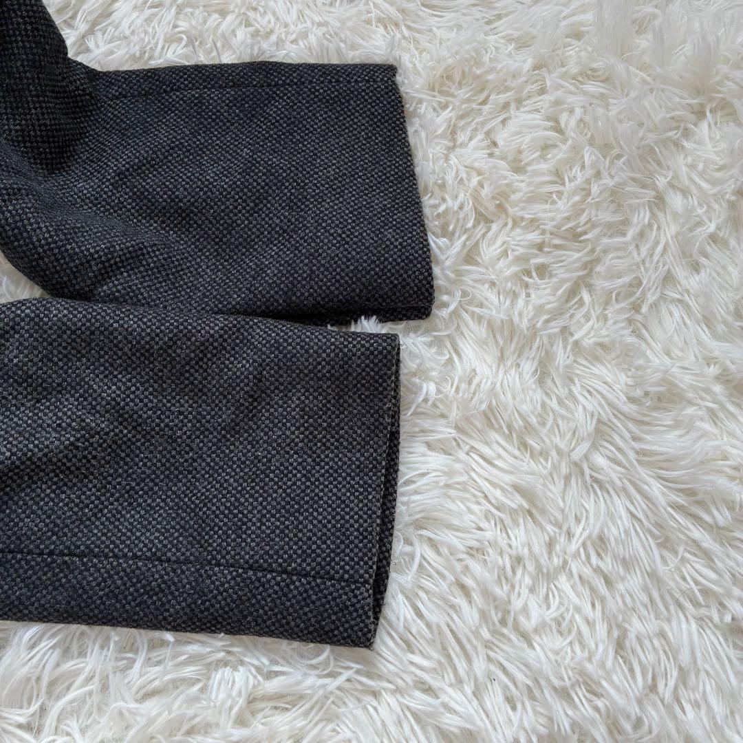 【希少】ヒューゴボス チェスターコート ライナー 46 M ダークグレー