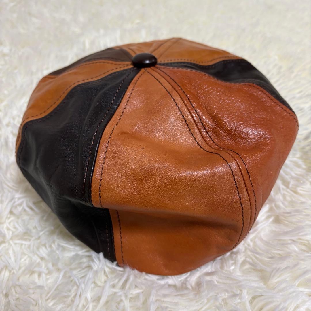 【希少】ザリアルマッコイズ キャスケット レザー ホースハイド 馬革