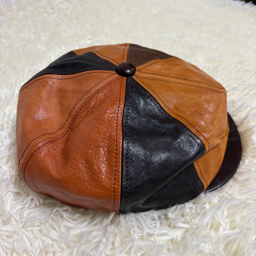 【希少】ザリアルマッコイズ キャスケット レザー ホースハイド 馬革