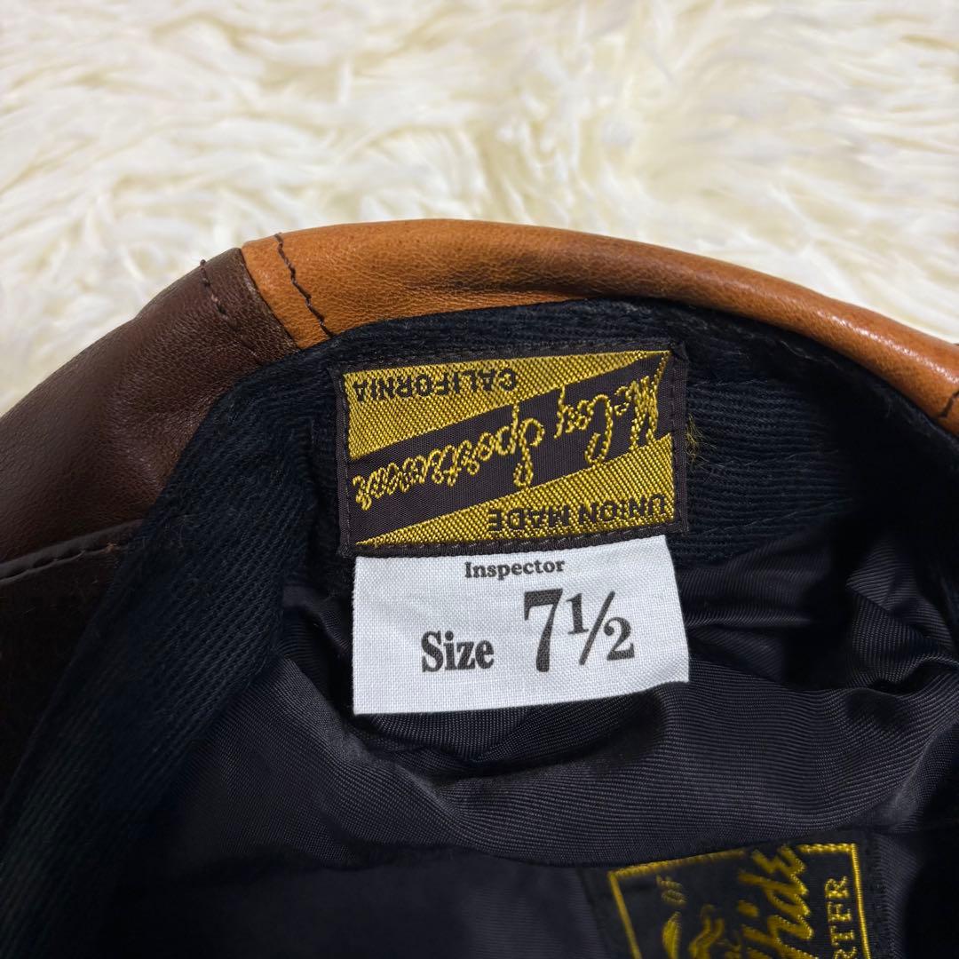 【希少】ザリアルマッコイズ キャスケット レザー ホースハイド 馬革