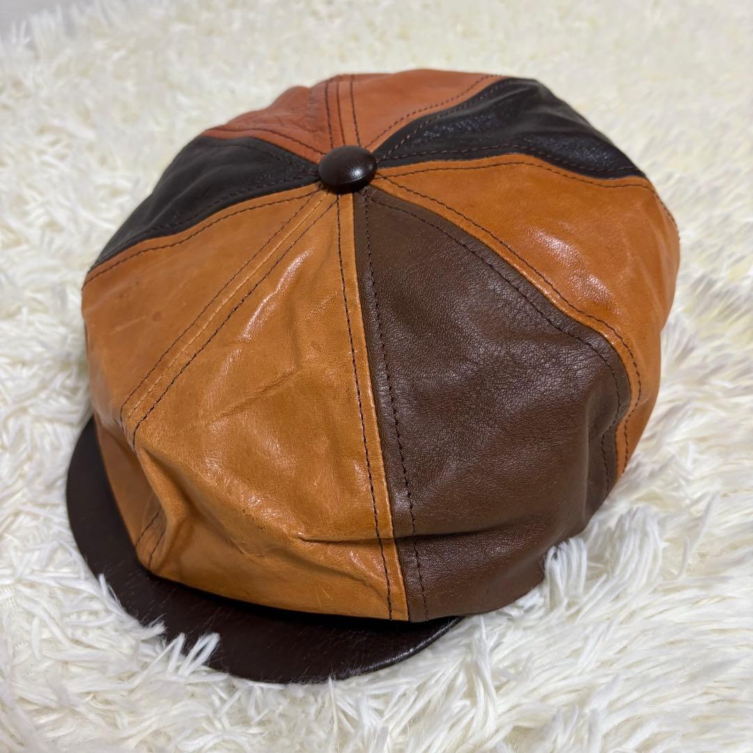 【希少】ザリアルマッコイズ キャスケット レザー ホースハイド 馬革