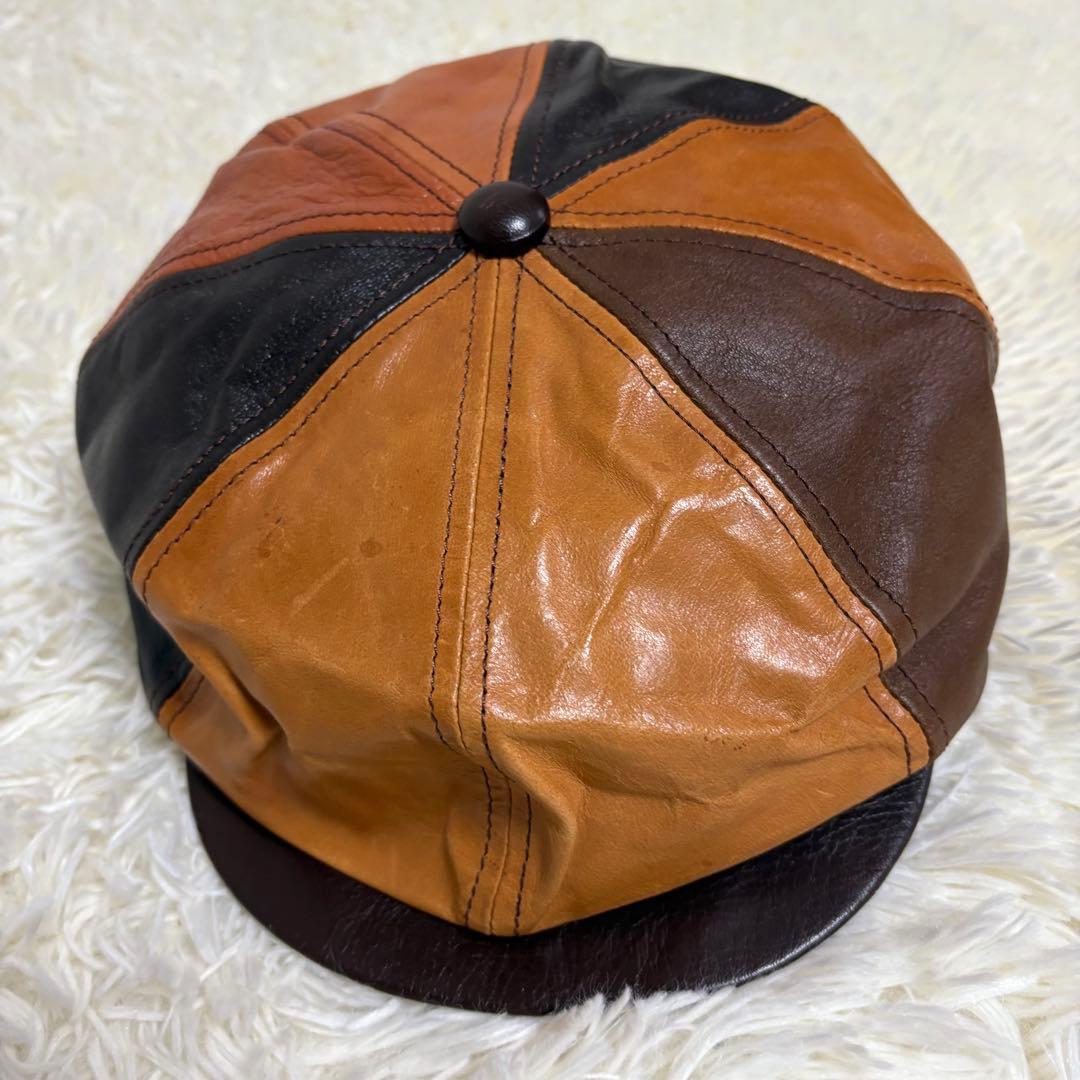 【希少】ザリアルマッコイズ キャスケット レザー ホースハイド 馬革