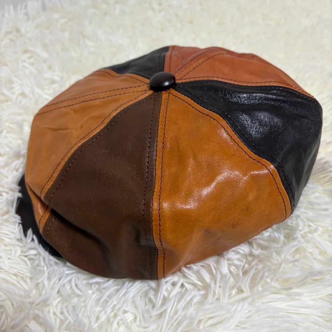 【希少】ザリアルマッコイズ キャスケット レザー ホースハイド 馬革