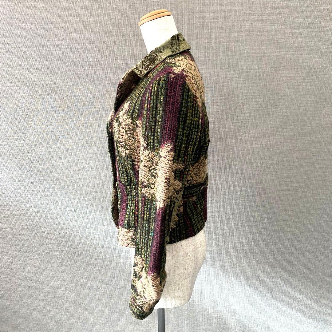 【ETRO】エトロ 花柄テーラードジャケット