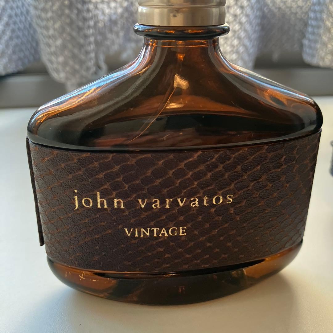 john varvatos VINTAGE ダークラベル　2本セット　メンズ香水