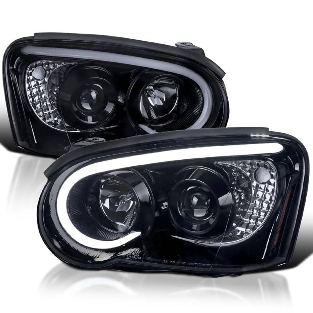 SUBARU GDB 涙目 LED プロジェクター ヘッドライト