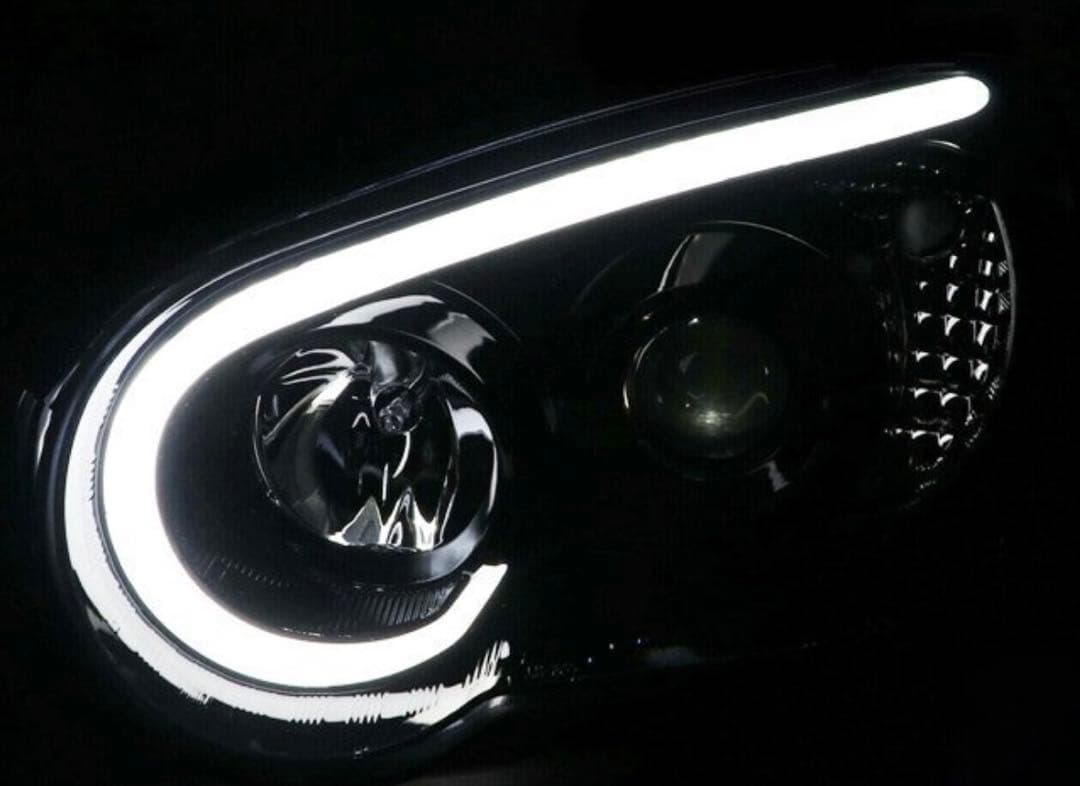 SUBARU GDB 涙目 LED プロジェクター ヘッドライト