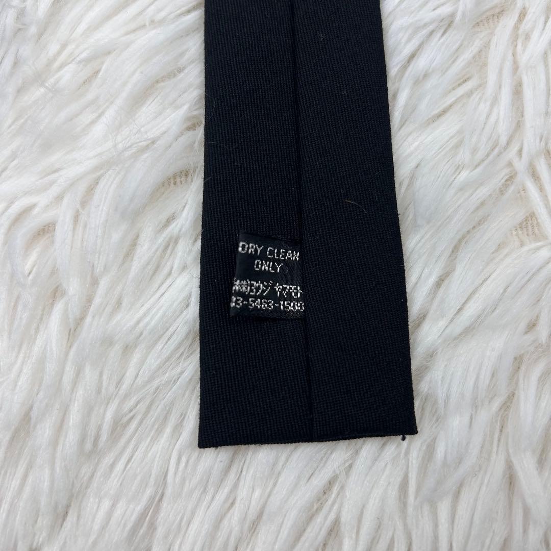 【新品未使用】Yohji Yamamoto ネクタイ 百発百中　20AW 黒