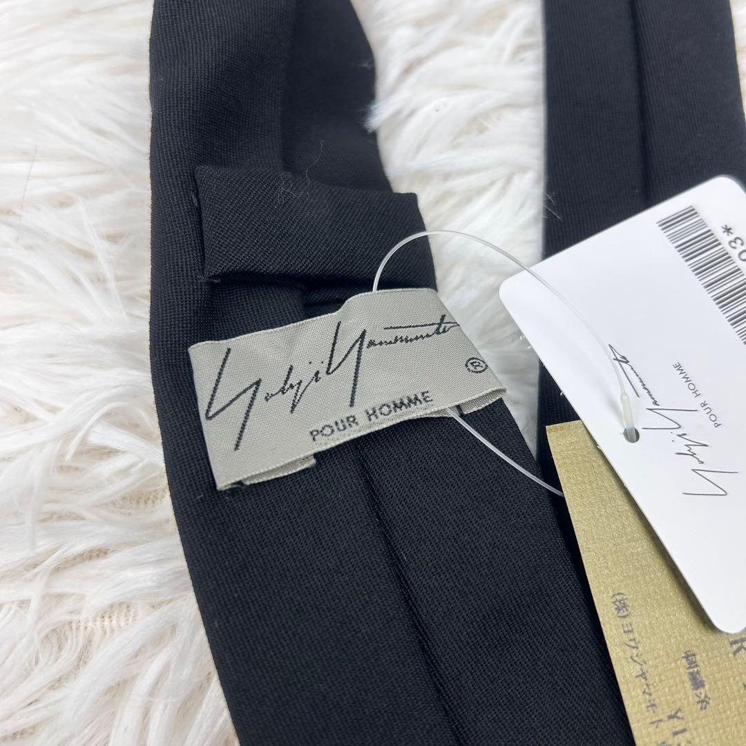 【新品未使用】Yohji Yamamoto ネクタイ 百発百中　20AW 黒
