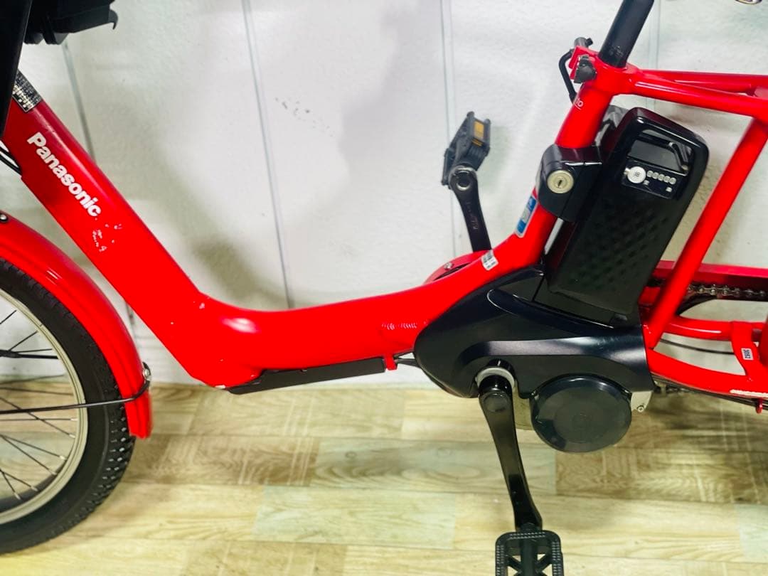 ★3052パナソニック16アンペア 20インチ子供乗せ電動アシスト自転車