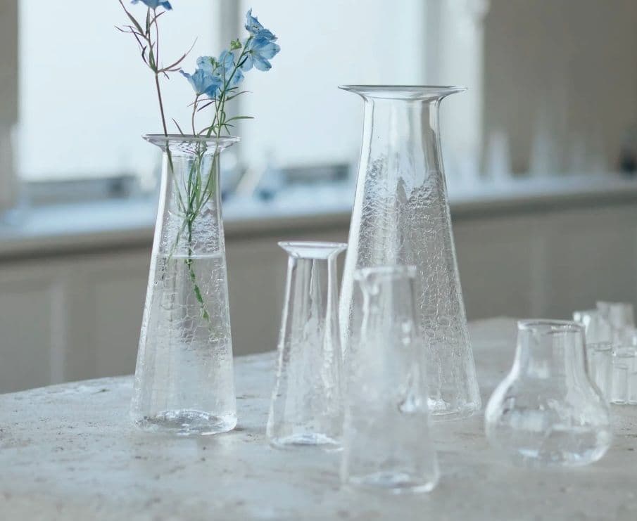 櫻井彩　ガラス　作家　花瓶　ハンドメイド