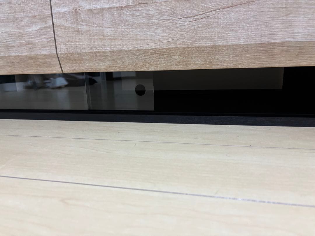 テレビ台 幅120cm 高さ36cm ナチュラルブラウン 50V型対応 組立済