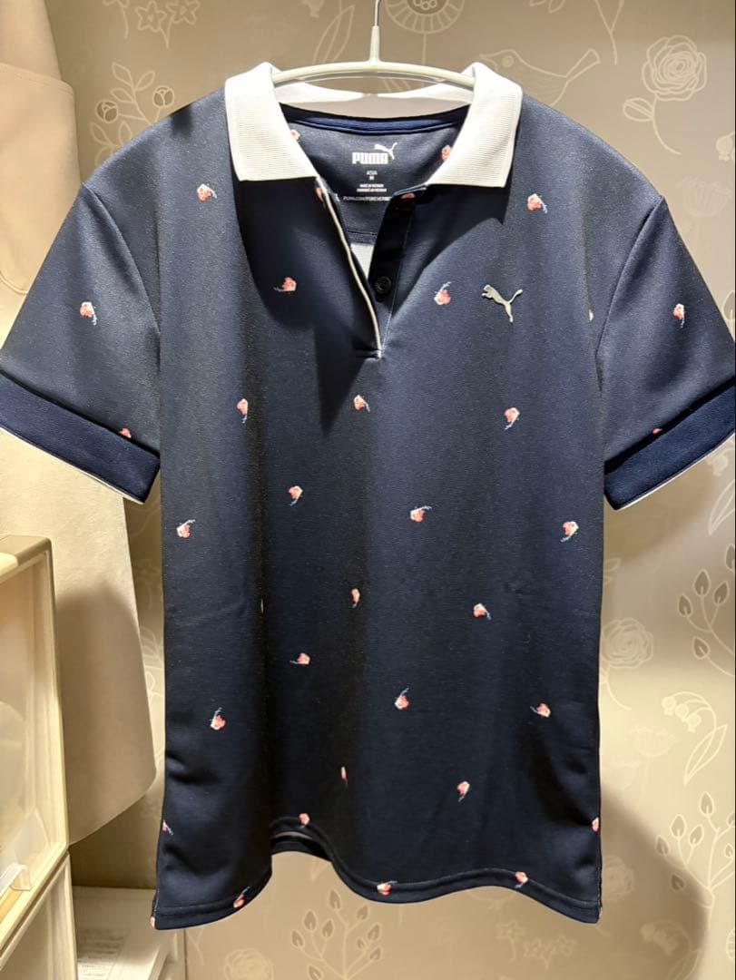 【4点セット】ゴルフウエア　レディース シャツ・スカート・ダウンベスト・キャップ