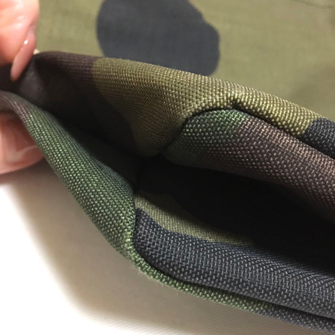 エルベシャプリエ　舟型トートM 1027W カモフラージュ