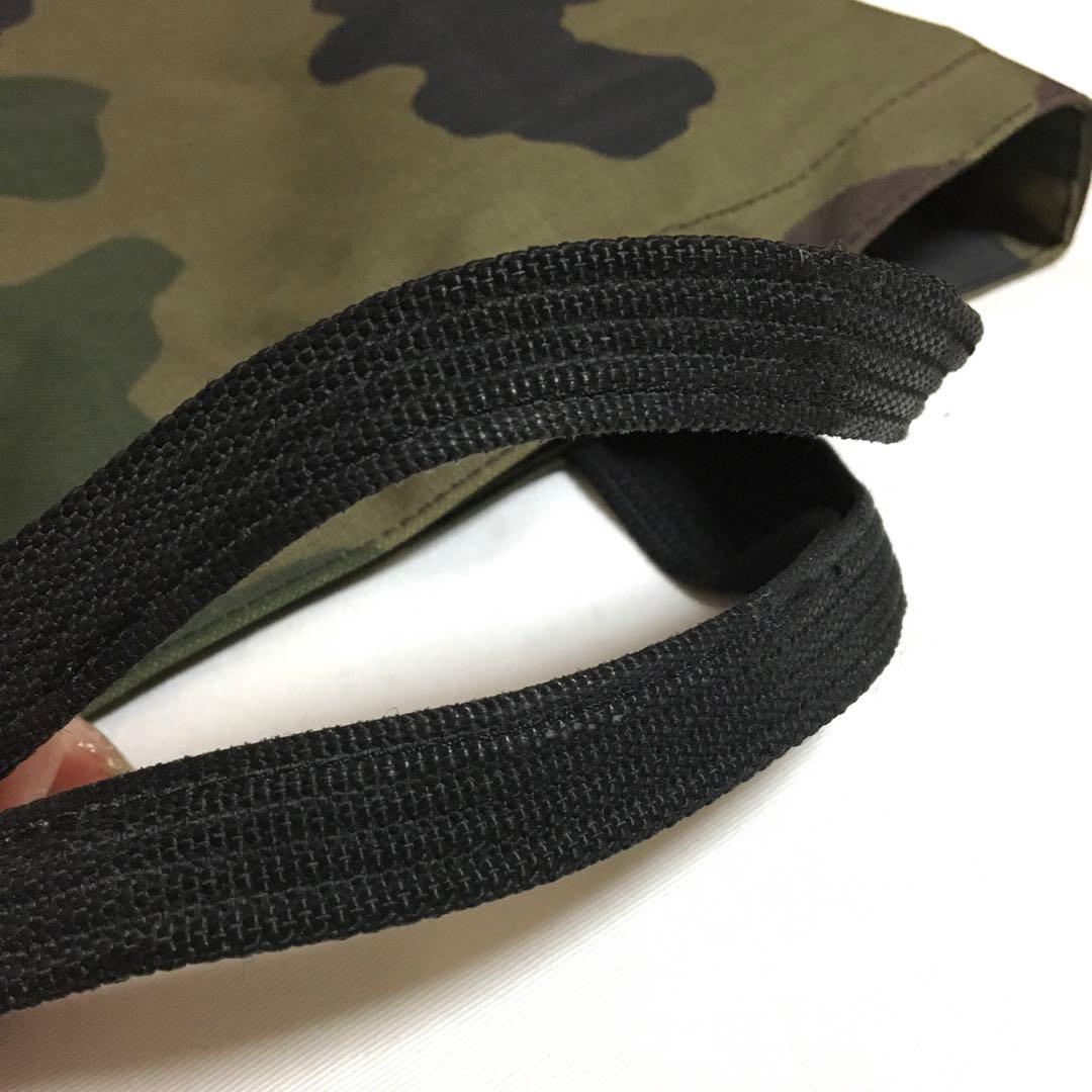 エルベシャプリエ　舟型トートM 1027W カモフラージュ