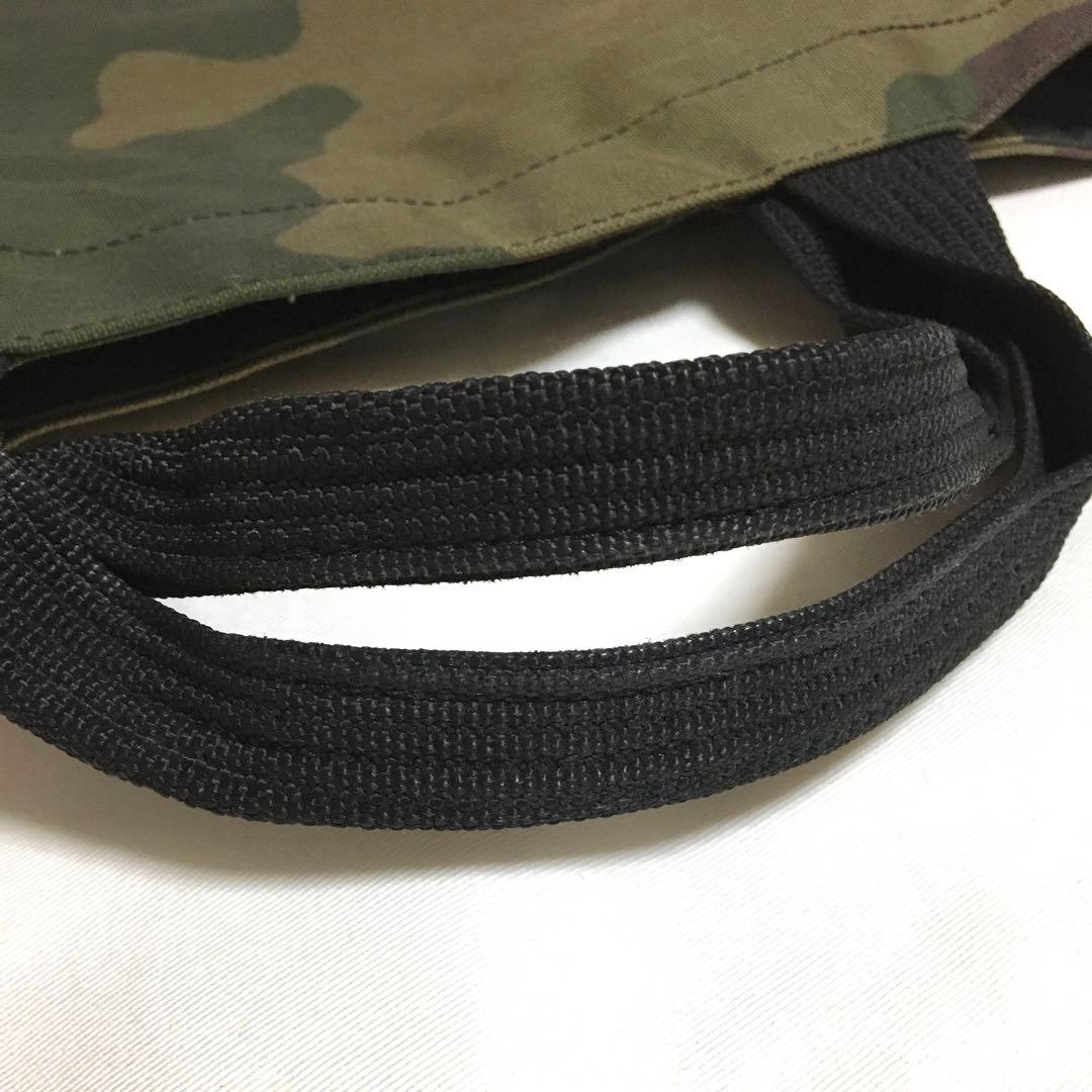 エルベシャプリエ　舟型トートM 1027W カモフラージュ