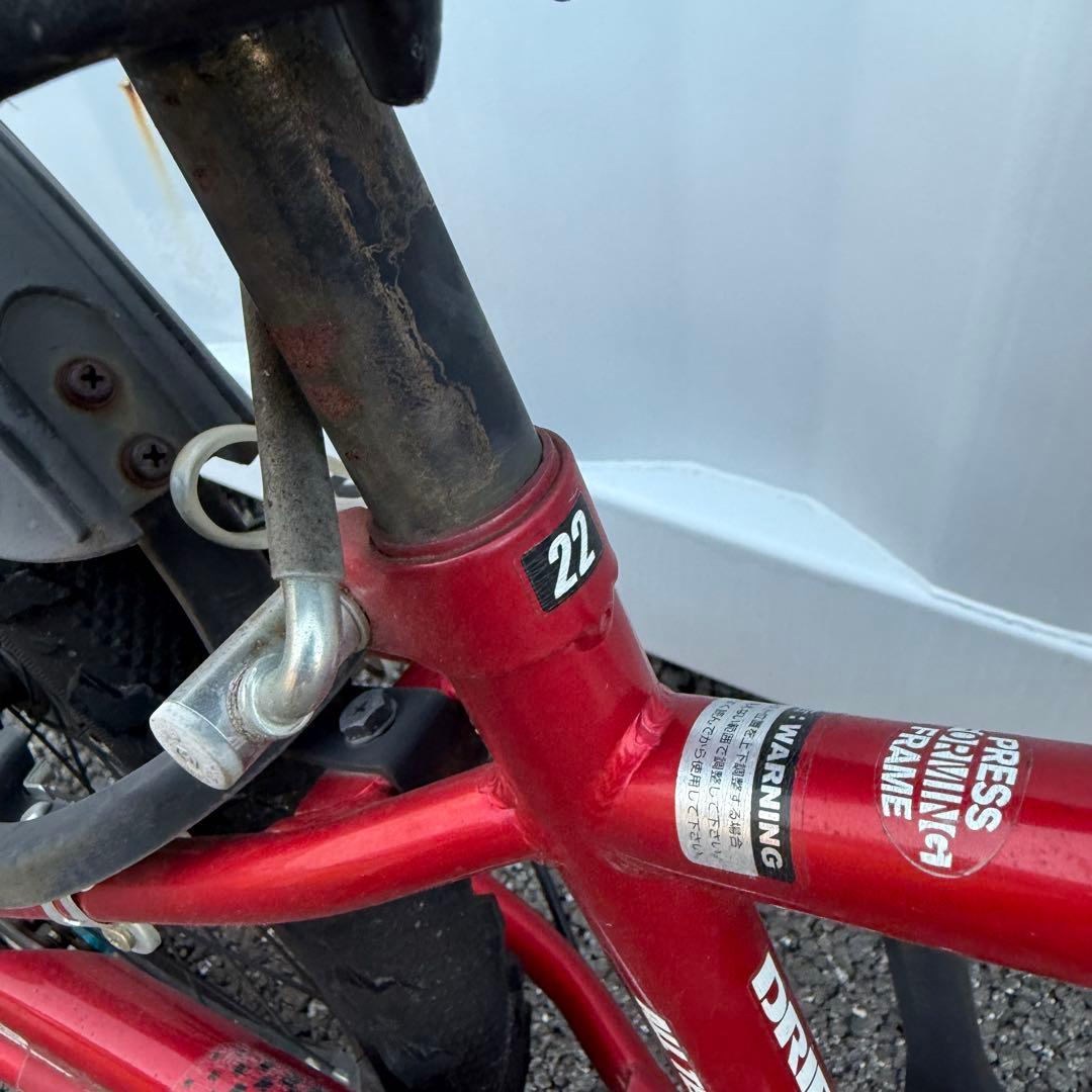 子供用自転車 22インチ DRIDE S3 身長135cm以上 定価3.6万円